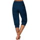 thumbnail image 4 of Pantalones Casuales de las Mujeres Imprimidos Leggings Pantalones Recortados, Pantalones Elásticos Cómodos para el Día Y el Deporte, 4 of 5