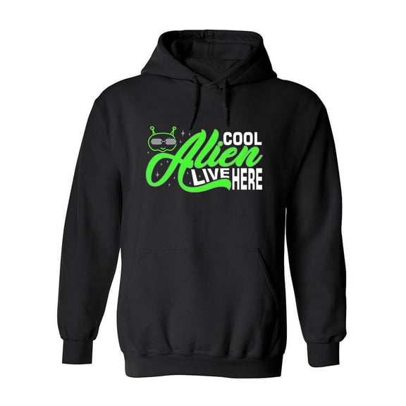 Cool Alien Quote Hoodie Women -Image by Shutterstock, Female Large