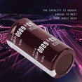 thumbnail image 2 of 2 piezas 63V 6800uF Condensador electrolítico 25 × 50 mm 105 ℃, 2 of 9