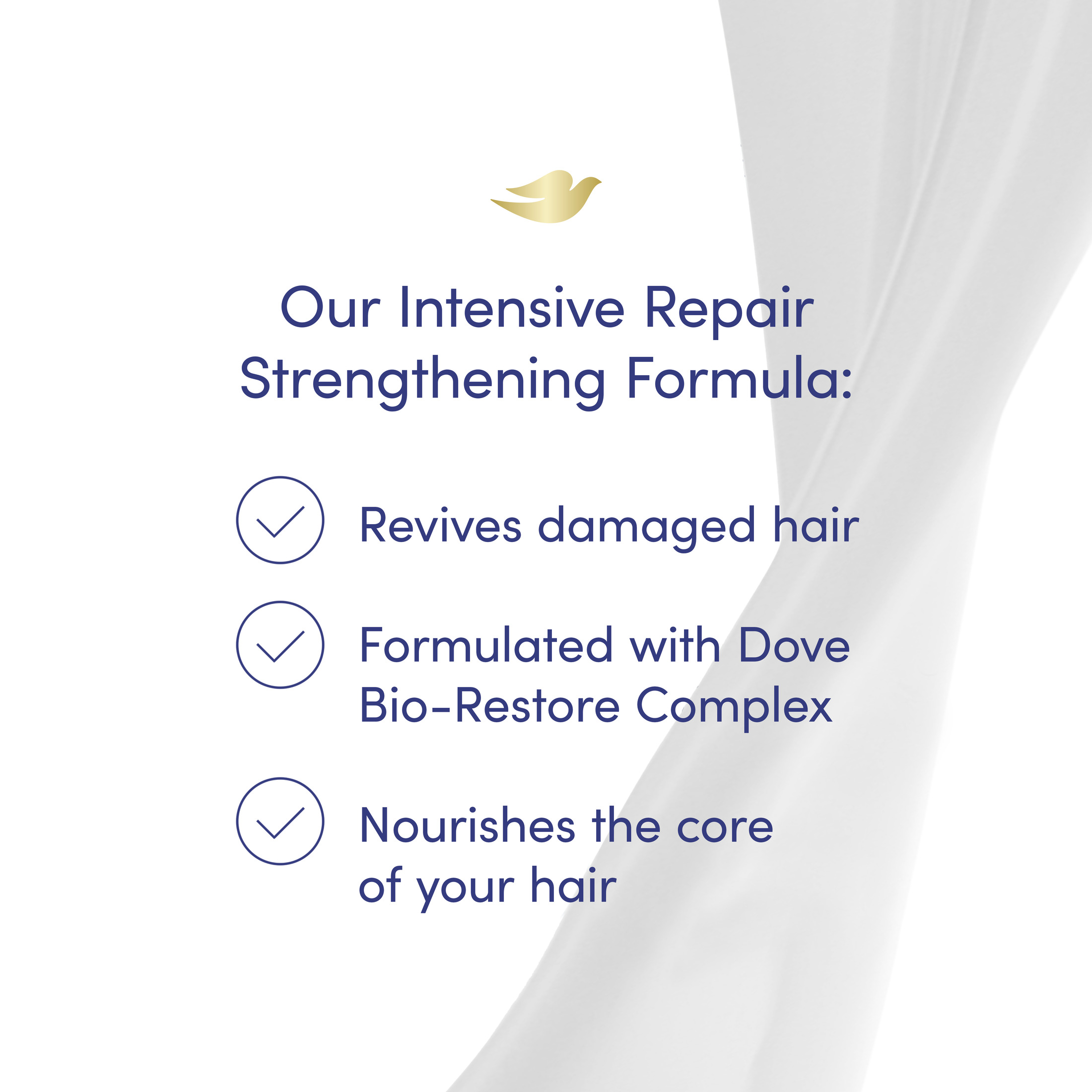 Dove Ultra Care Intensive Repair Deep Conditioner for Damaged Hair, with Keratin, 12 fl oz - image 4 of 8