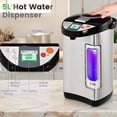 thumbnail image 4 of RUIE Electric Water Boiler,5-Liter Hot Water Dispenser with LCD Display and 3 Dispensing Modes,Stainless Steel,Timer Function,Water Boiler for Home Office Kitchen, 4 of 10