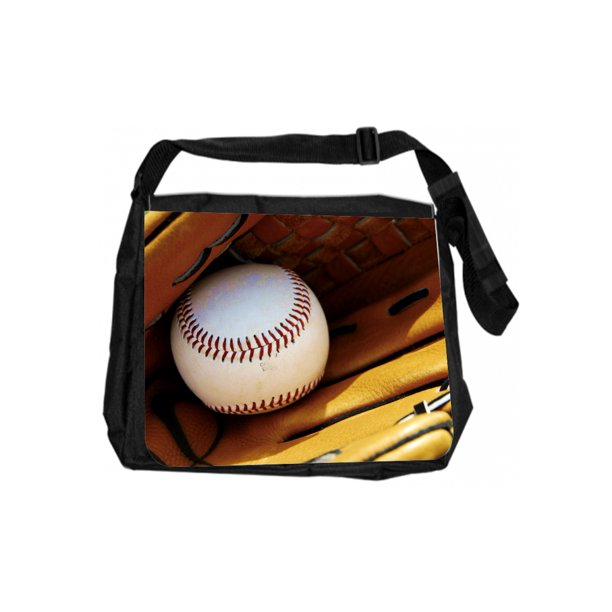 Boys Backpack Baseball in Glove Cross Body Shoulder Messenger Laptop Bag
