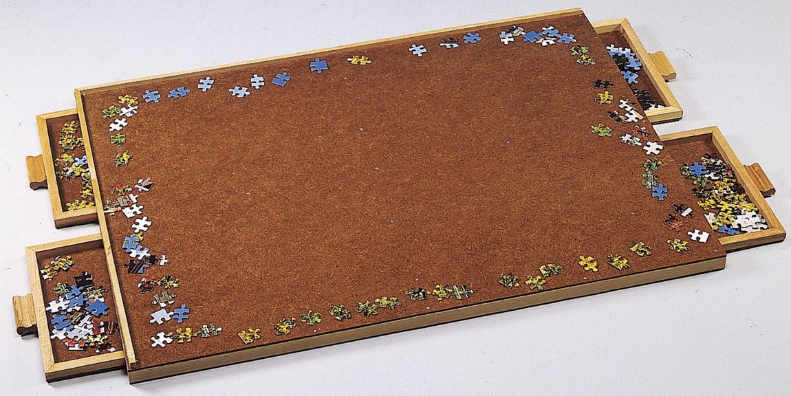 wooden puzzle plateau