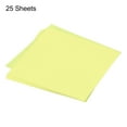 thumbnail image 3 of 25 Sheet Origami Paper Double Sided Light Yellow 4x4 Inch Square Sheet for Art Craft Project, 3 of 5