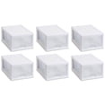 thumbnail image 1 of Sterilite Tiroir de Rangement Empilable Modulaire pour Garde-Robe (Lot de 6), 1 of 12