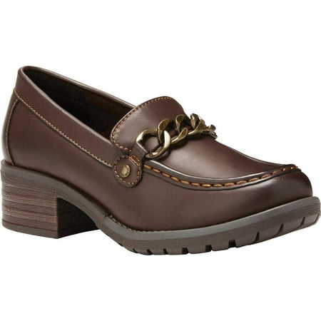 

Women s Eastland Nora Ornament Slip On Loafer Brown Synthetic 6 M
