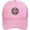 Pink, variant on Saint Benedict Medal Sandwich Cap Unisex Classic Baseball Capunisex Adjustable Casquette Dad Hat Natural