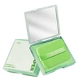 thumbnail image 3 of Voxware Oil Absorbing Sheet Blotting Paper for Face Mirror Powder Puff Compact Case Accurate Puff Application Quick Oil Control Suitable for Makeup Touch Ups Green, 3 of 8