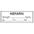 thumbnail image 2 of Anesthesia Tape, Heparin mg/mL, Date Time Initial, 1-1/2" x 1/2", 2 of 2