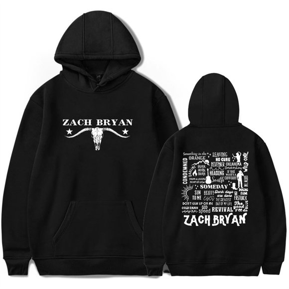 Zach Bryan Hoodie Fashion Sweatshirt Unique Longsleeve Casual Sweatshirt for Men
