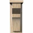 thumbnail image 2 of 5 1/2"W x 10"D x 14"H Monterey Smooth Corbel w/Backplate, Douglas Fir, 2 of 9
