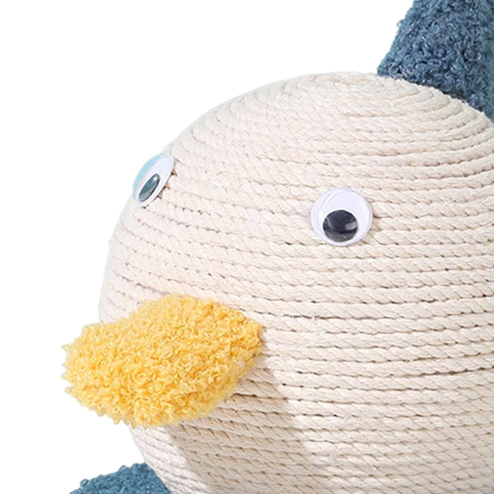 Bvdfgk Cat Scratcher Ball Exercise Interactive Toy Ball Furniture Protection Grind Claw Duck