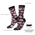 thumbnail image 4 of Vsdgher Elements Crew Socks for Men & Women, Breathable Casual Athletic Ankle Socks, 4 of 6