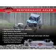thumbnail image 4 of Rugged Rear Left/Right Performance Axle (2005-08) Yamaha Kodiak/Grizzly 400/450, CNC Precision Components, Stainless-Steel Clamps Coated for Protection & Machined Heat Treated Long Life, Easy Install, 4 of 5