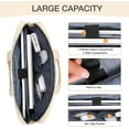 thumbnail image 5 of MOSISO Laptop Bag Briefcase for Women&Men Square Quilted Computer Messenger Bag Office Travel Business with 3 Pockets&Strap, 5 of 7