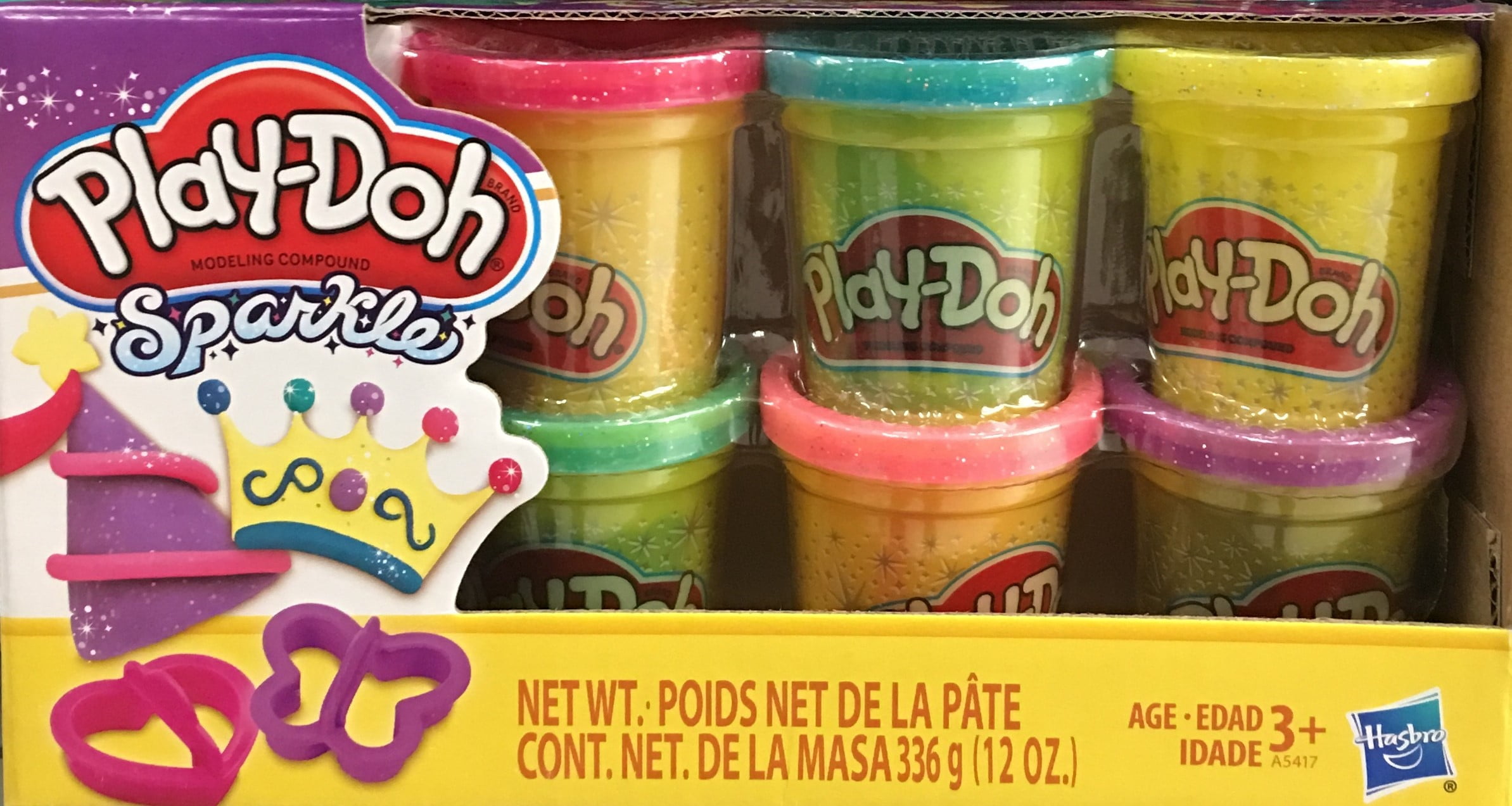 glitter play doh