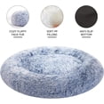 thumbnail image 3 of Calming Donut Dog Bed es Round Fluffy for Large Dogs -Anxiety Plush Machine Washable ( Large), 3 of 8