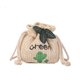 thumbnail image 1 of Qarigey Bolso con cordón de paja Adorable caricatura decorativa reemplazo mujer citas fotografía solo bolsos de hombro bolsa Bolsas de mensajero y de hombro Blanco, 1 of 6