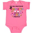 thumbnail image 3 of Inktastic My Big Brother Graduated and I'm Super Proud Boys or Girls Baby Bodysuit, 3 of 5