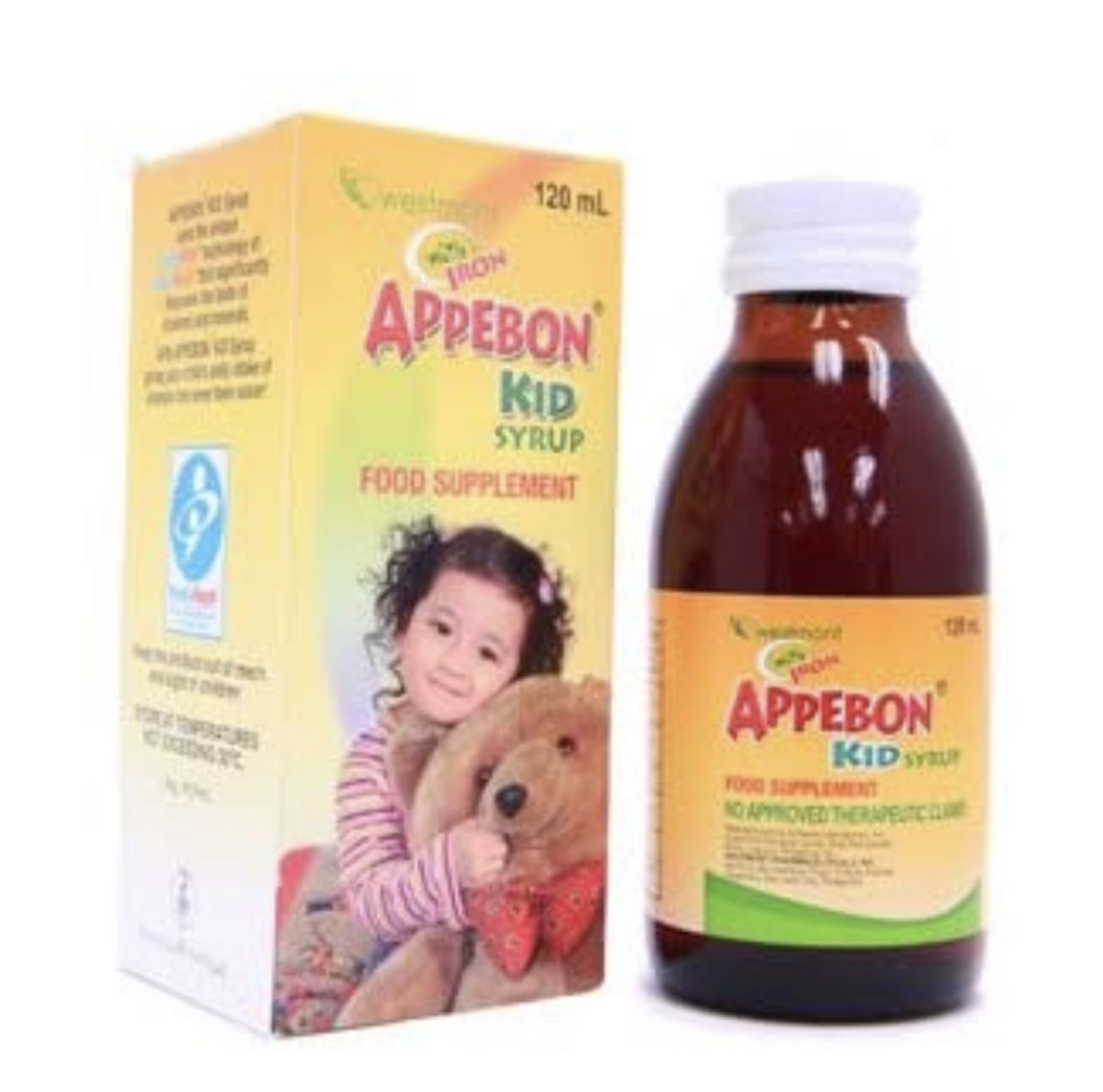 Appebon Kid Syrup Food Supplement with Iron 120ml