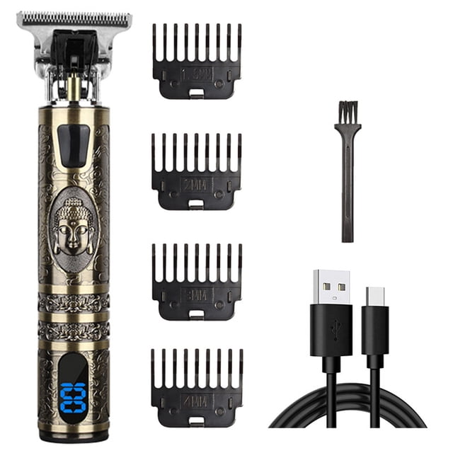 Professional Hair Trimmer, Hair Clipper Contour Trimmer Men's t9 Vintage Series Trimmer