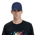 thumbnail image 4 of Balery Tennis Racket Gorra de béisbol de tamaño ajustable para correr, entrenar y actividades al aire libre. Gorra de papá para todas las estaciones., 4 of 6