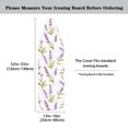 thumbnail image 5 of Kuiaobaty Ironing Board Cover Non-Slip Ironing Board Replacement Cover Protector Cover Protective Scorch Polyster with Elastic Edge 15 x 54 Inches, Lavender Flower leaf, 5 of 5