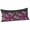 Black, variant on Watercolor Floral Pillow Covers 12"x20", Spring Purple Dandelion Lily Leaves Plants Soft Brushed Microfiber Breathable Throw Pillow Covers, Pillowcase with Zipper for Couch Sofa Bedroom Living Room