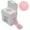 Pink, variant on Infi-Touch 1.5" Pink Round Natural kraft paper adhesive Stickers - 500 Ct. in Box