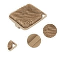 thumbnail image 3 of Unique Bargains 1 Pc Bath Brush Back Scrubber for Bathroom for Shower 5.39"x5.24"x1.57" Brown, 3 of 6