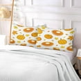 thumbnail image 6 of Coolnut Thanksgiving Pumpkin Maple Leave Zipped Velvet Pillowcases 20x30 in, Soft and Cozy Decor Giftsative Plush Pillow Case with Hidden Zipper for Bedroom, Sofa, Couch723, 6 of 7