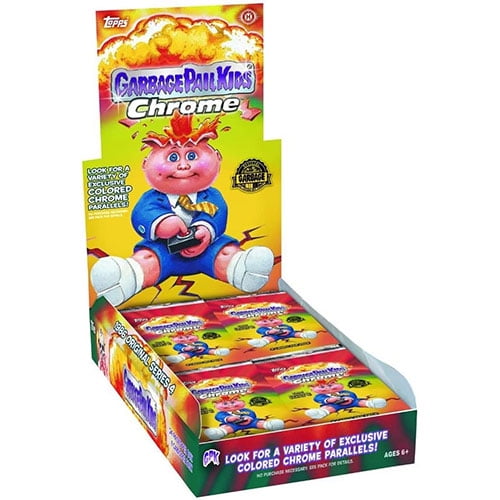 Topps Garbage Pail Kids Fettpackung – 35. Jahrestags-Set Mit Aufklebern, Inkl. Parallelen