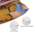 thumbnail image 3 of Lsque Sml Jeffy Pattern Bedding Waterproof Pillow Protector Zippered Queen – Bed Bug Proof Pillow Encasement-20"x30", 3 of 6