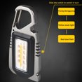 thumbnail image 3 of Kearding Llavero Destornillador Linterna LED Bolsillo Antorcha recargable Advertencia 3 modos Botella de trabajo Luz Camping Reparación Montar Iluminación y accesorios Kearding HA074471-00, 3 of 6