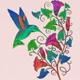 thumbnail image 2 of CafePress - Rainbow Hummingbird On Trumpet Vine Long Sleeve In - Long Sleeve Infant T-Shirt, 2 of 2