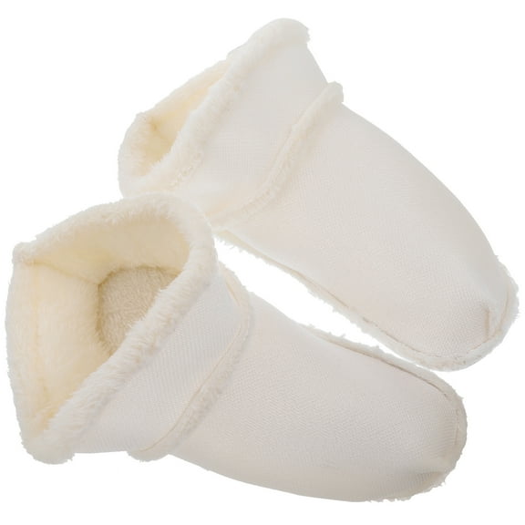 2 Pairs Fleece Shoe Cover Liner Sandal Inner Wearing Sandal Liner Winter Slip-on Clog Warming Lining Man