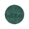 thumbnail image 3 of Unique Loom Infinity Shag Collection Area Rug - Jinko (3' 3" Round Forest Green), 3 of 7