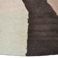 thumbnail image 2 of Rugsotic Carpets Hand Tufted Wool Eco-Friendly Area Rugs - 8'x8', Round, Brown Multicolor, Modern Contemporary Design, High Pile Handmade Anti Skid Rugs for Living Room, Bed Room (K00652), 2 of 6