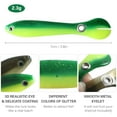 thumbnail image 4 of FlyFlise Loach Lure Fishing Soft Bait Swimming Lures Swimbait for Saltwater and Freshwater, 4 of 7