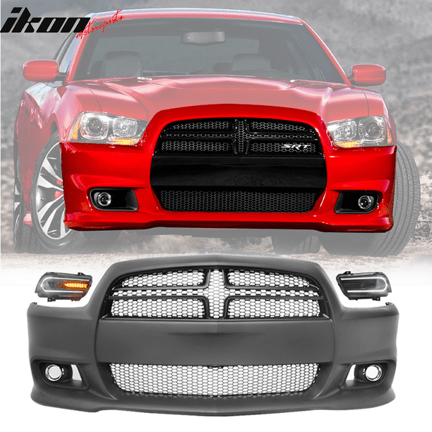 Compatible With 1114 Dodge Charger SRT8 Style Front Bumper Cover