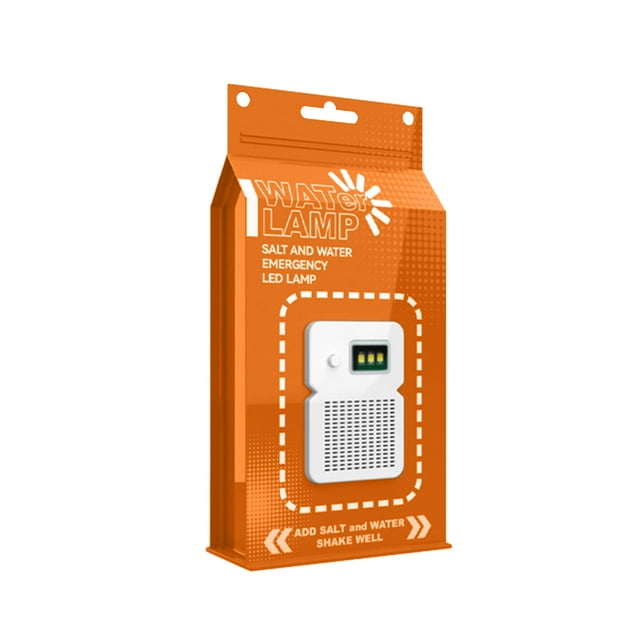 Lámpara de agua de emergencia, portátil, para acampar al aire libre, LED, no incluida, luz de emergencia, adecuada para actividades al aire libre, uso sostenible durante 140 horas.