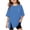 1-Blue433, variant on Girls Christian Faith Side Slit T Shirt Casual Graphic O Neck Short Sleeve Tee, Sizes 3-16