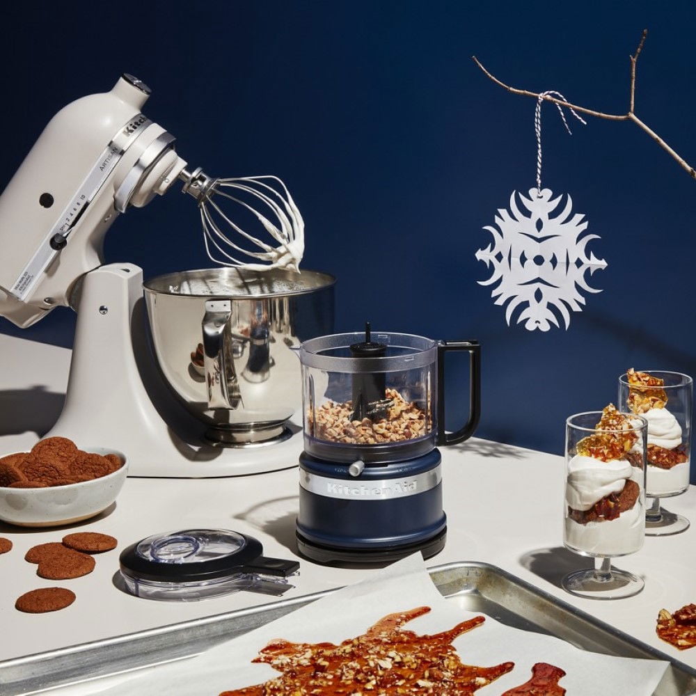 KitchenAid, Mini Food Processor, 3.5-Cup, Matte Ink Blue - Walmart.com