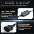 thumbnail image 5 of For Honda Civic 2016-2019 2020 H11/H8/H9 LED Headlight Bulbs H11 Low Beam White Kit 2x, 5 of 10