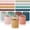 Boho Colors, variant on 8 Rolls 262.4 Feet Scalloped Bulletin Board Borders Bulletin Boarder Trim School Decoration Borders for School, Classroom Decoration, Pastel Colors