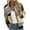 Multicolor, variant on Jamicy Womens Fall Jackets Bomber Jacket for Women Lightweight Zip Up Long Sleeve Casual Jacket Trendy Patchwork Color Block Sport Outerwear