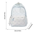thumbnail image 3 of UJNDER Students Large Capacity Lightweight Backpack with Multiple Compartments for Daily Commutes Travel and School Use,Blue,Large, 3 of 9
