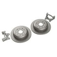 thumbnail image 2 of Fits 2007-2018 Jeep Wrangler JK Teraflex Brake Conversion Kit 4304450 Big Brake; Performance Upgrade; 13.5 Inch Plain Face Rotor; Without Brake Pads; Without Calipers, 2 of 3