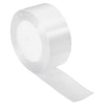 thumbnail image 1 of Unique Bargains 1.5 Inch Wide 24 Yards Satin Ribbon, Double Face Solid Crafts Roll for Party Home DIY Wrapping Decoration, White, 1 of 6