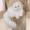 thumbnail image 2 of Cute Peluche Cat Plush Toy Realistic Cat Stuffed Animal Companion Doll for Kid&friends Holiday Gift, 2 of 7